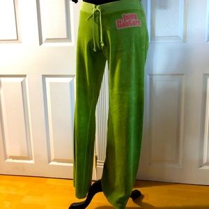 Y2K Velour Track Pants Juicy Couture